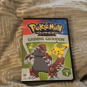 Pokemon Advanced Battle: Gaining Groudon DVD - Red and Yellow